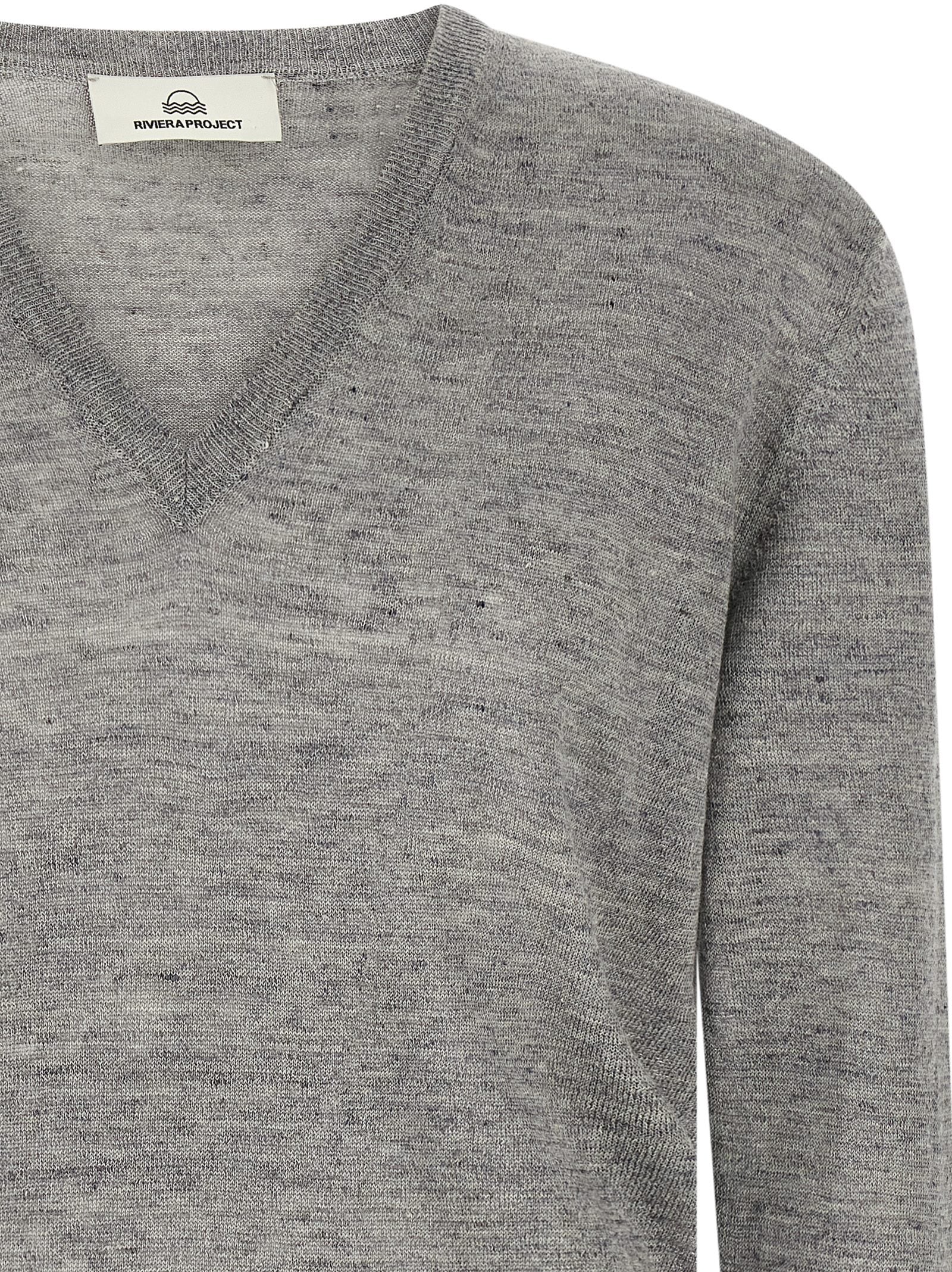 Riviera Project Linen And Silk Sweater