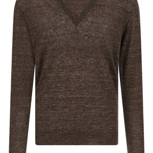 Riviera Project Linen And Silk Sweater