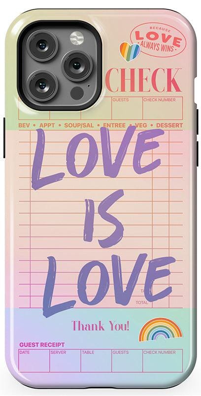 Love is Love | Guest Check Pride Case
