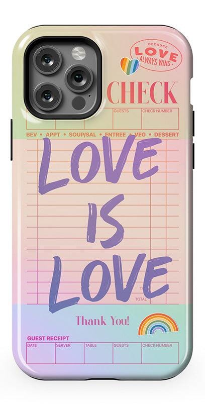 Love is Love | Guest Check Pride Case