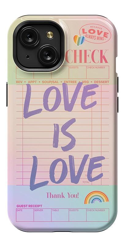 Love is Love | Guest Check Pride Case