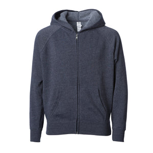 Toddler Lightweight Special Blend Raglan Zip Hood