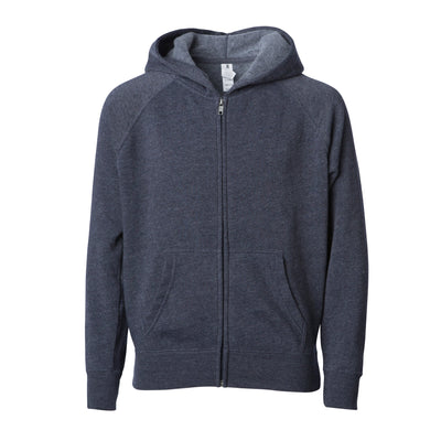 Toddler Lightweight Special Blend Raglan Zip Hood