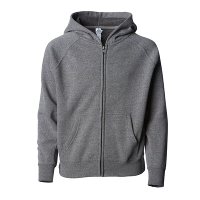 Toddler Lightweight Special Blend Raglan Zip Hood