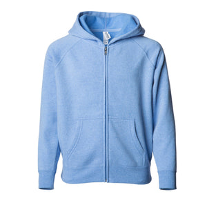 Toddler Lightweight Special Blend Raglan Zip Hood