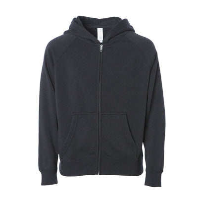 Toddler Lightweight Special Blend Raglan Zip Hood