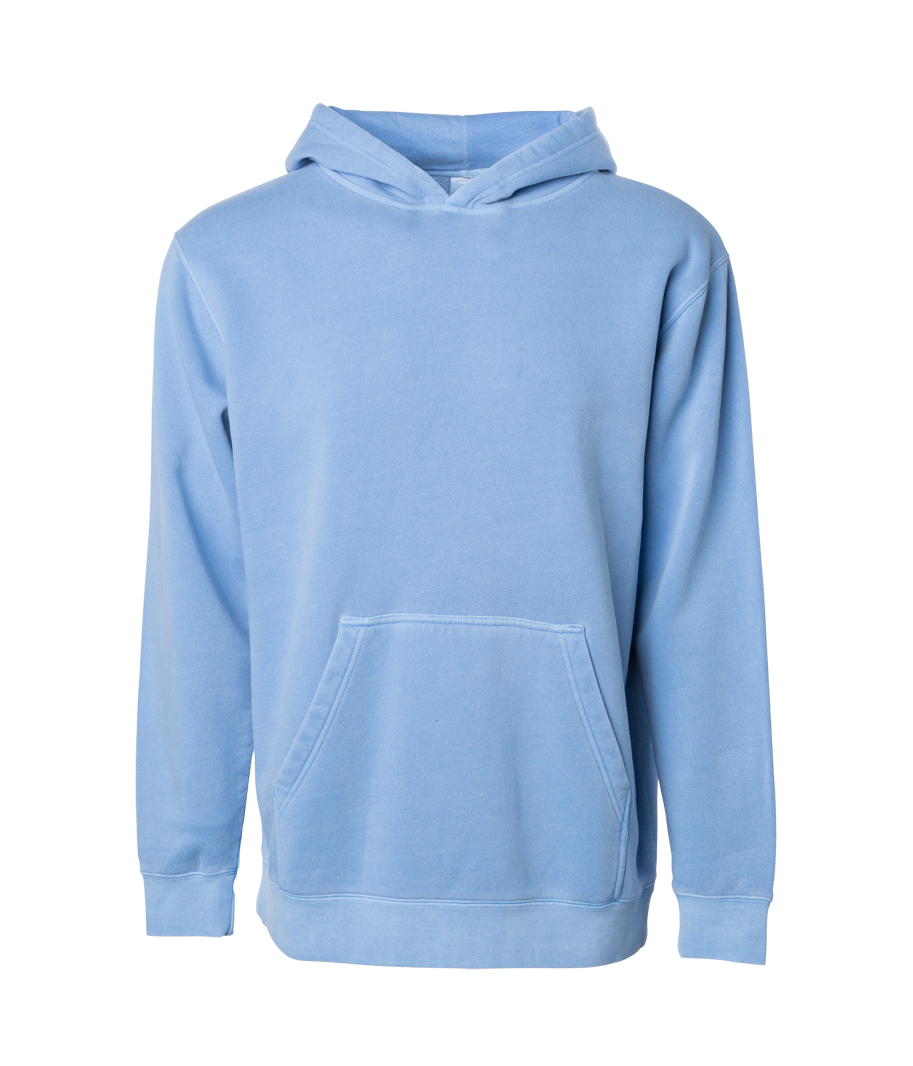 Unisex midweight pigment dyed hooded pullover sale