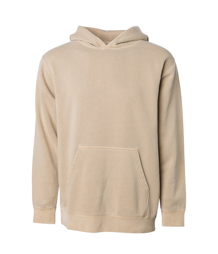 Youth Midweight Pigment Dye Hooded Pullover