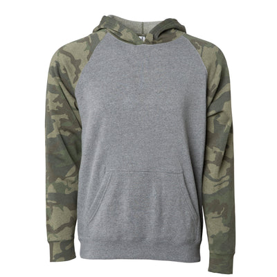 Youth Lightweight Special Blend Raglan Hooded Pullover