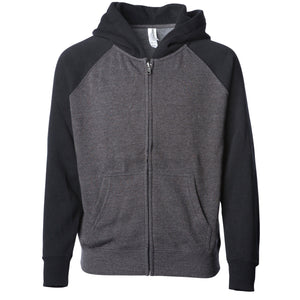 Youth Lightweight Special Blend Raglan Zip Hood