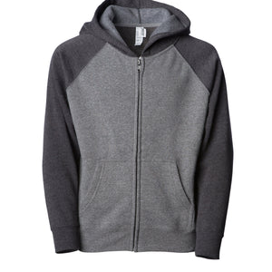 Youth Lightweight Special Blend Raglan Zip Hood