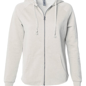 Women's California Wave Wash Zip Hood