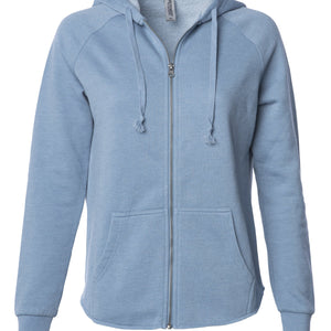 Women's California Wave Wash Zip Hood