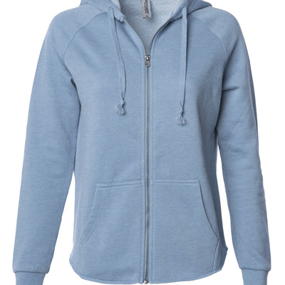 Women's California Wave Wash Zip Hood