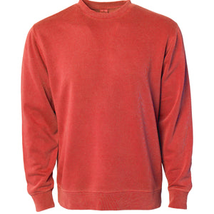 Unisex Midweight Pigment Dye Crew Neck