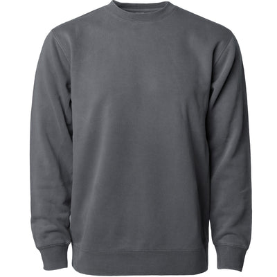 Unisex Midweight Pigment Dye Crew Neck