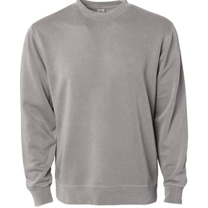 Unisex Midweight Pigment Dye Crew Neck