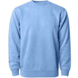 Unisex Midweight Pigment Dye Crew Neck