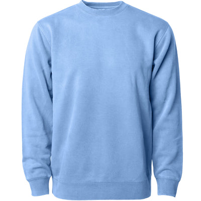 Unisex Midweight Pigment Dye Crew Neck