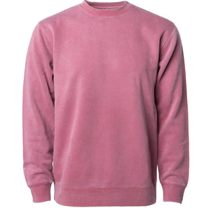 Unisex Midweight Pigment Dye Crew Neck