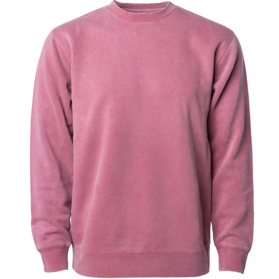 Unisex Midweight Pigment Dye Crew Neck