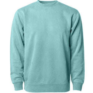 Unisex Midweight Pigment Dye Crew Neck