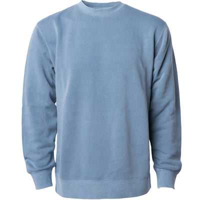 Unisex Midweight Pigment Dye Crew Neck