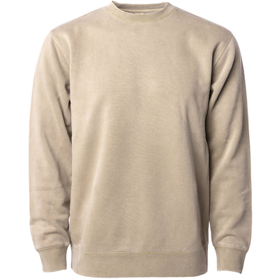 Unisex Midweight Pigment Dye Crew Neck