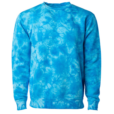 Unisex Midweight Tie Dye Crew