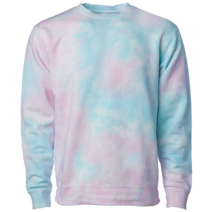 Unisex Midweight Tie Dye Crew