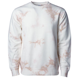 Unisex Midweight Tie Dye Crew