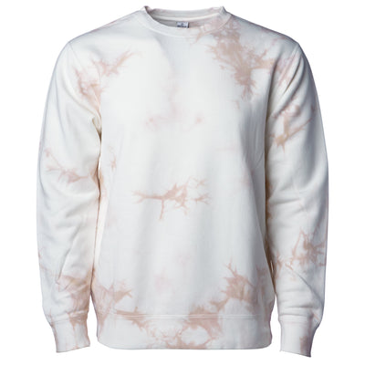 Unisex Midweight Tie Dye Crew