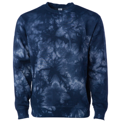 Unisex Midweight Tie Dye Crew