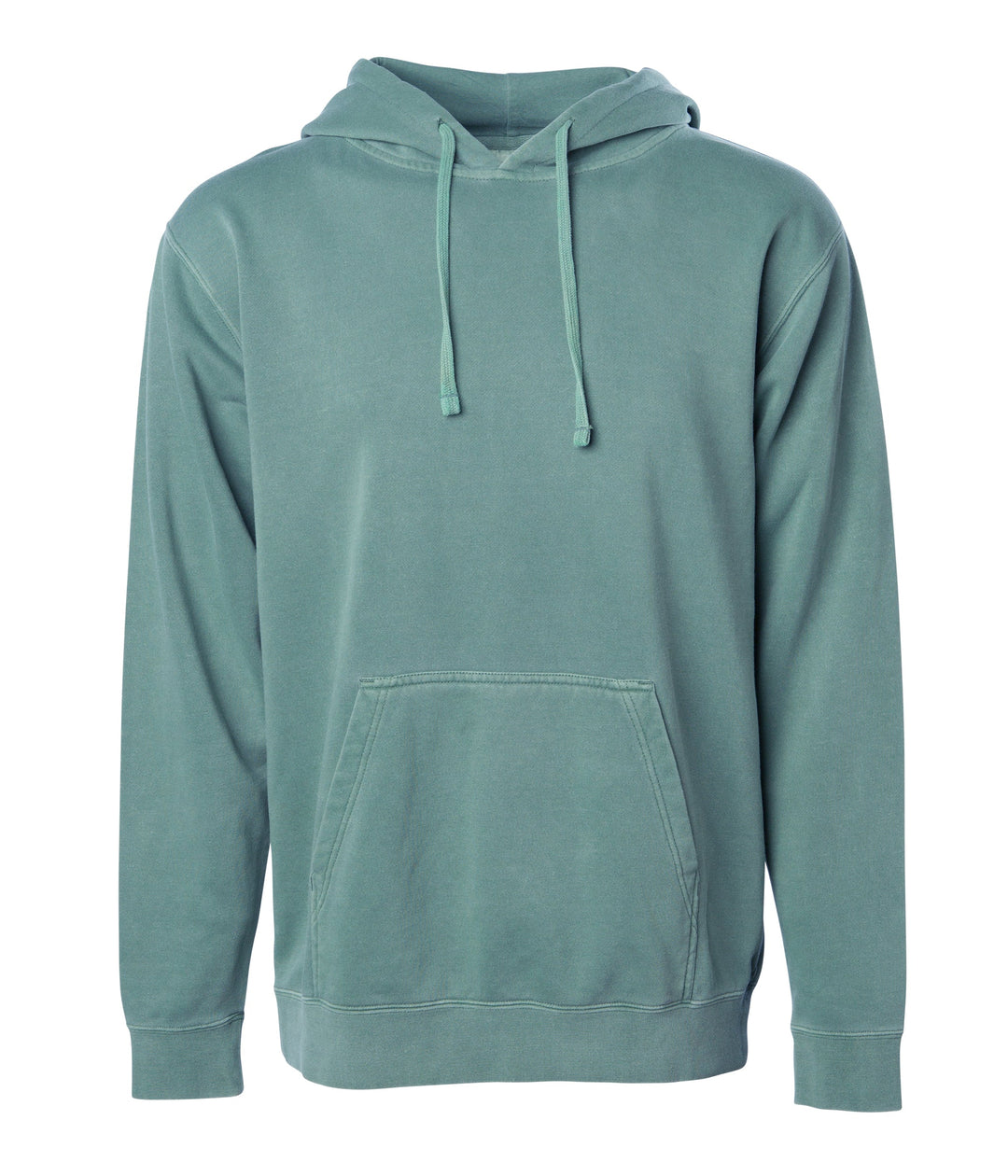 Unisex Midweight Pigment Dye Hooded Pullover