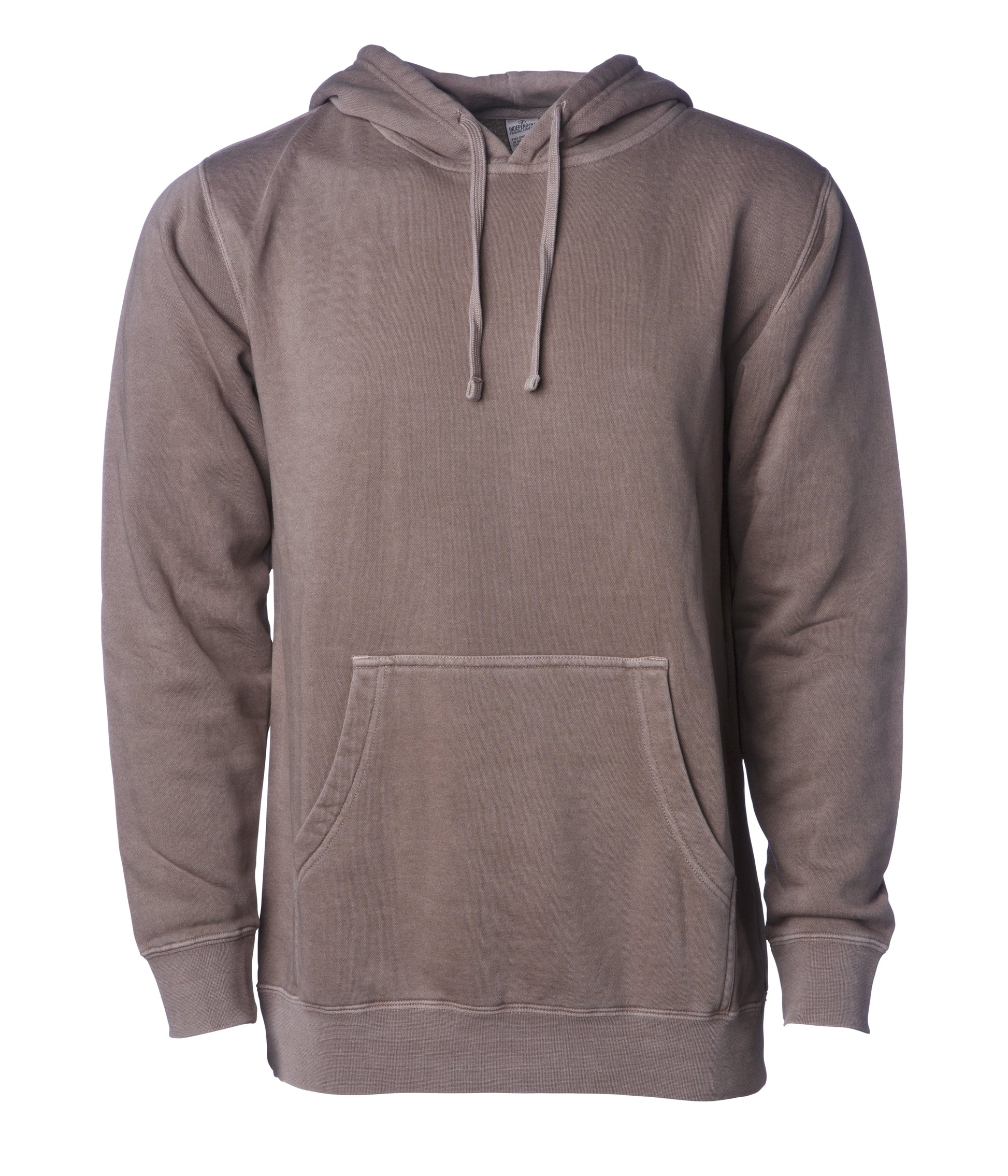 Unisex Midweight Pigment Dye Hooded Pullover