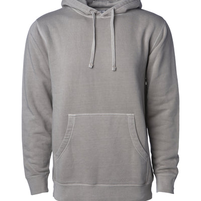 Unisex Midweight Pigment Dye Hooded Pullover