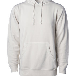Unisex Midweight Pigment Dye Hooded Pullover