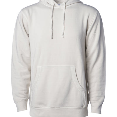Unisex Midweight Pigment Dye Hooded Pullover
