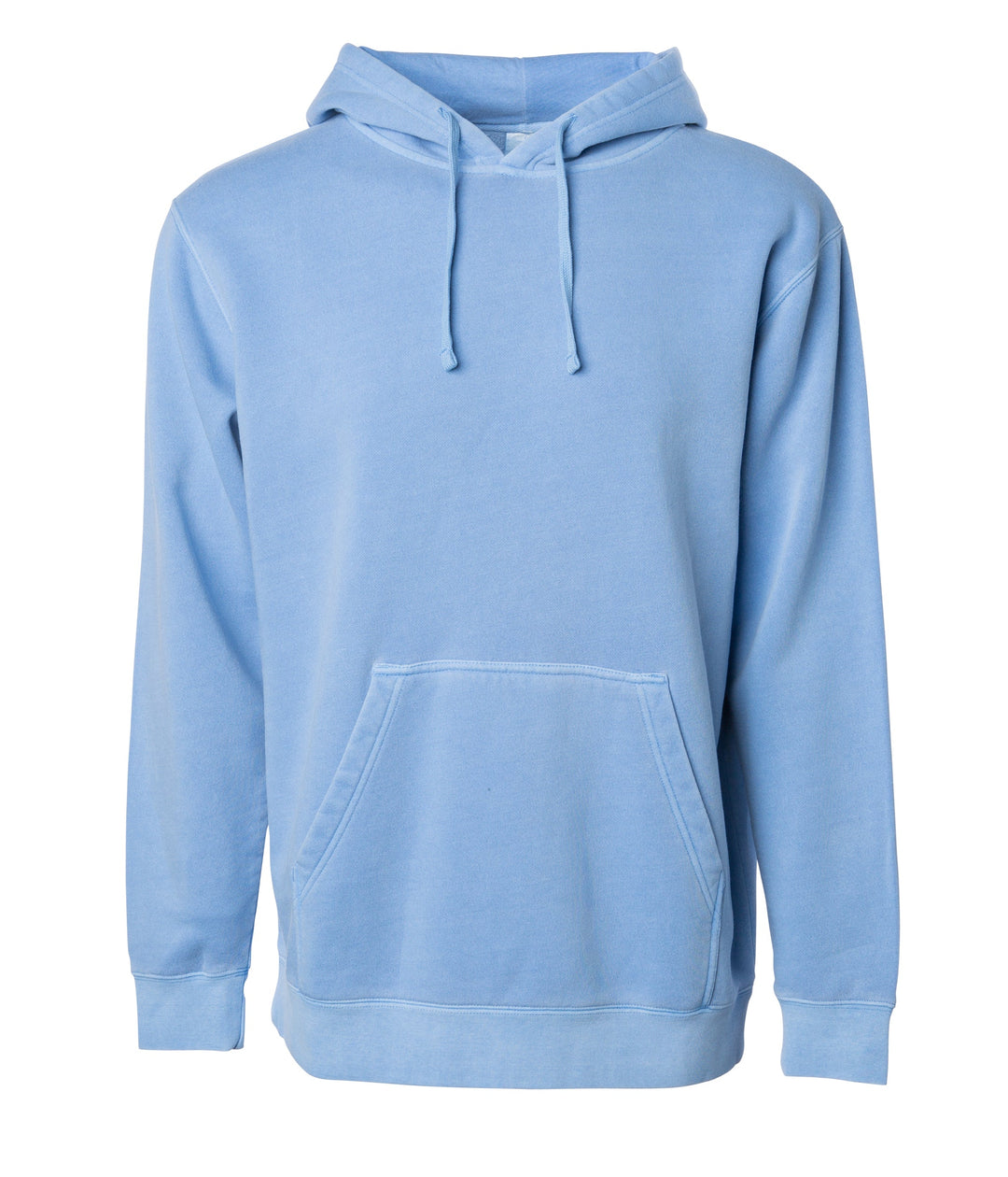 Unisex Midweight Pigment Dye Hooded Pullover