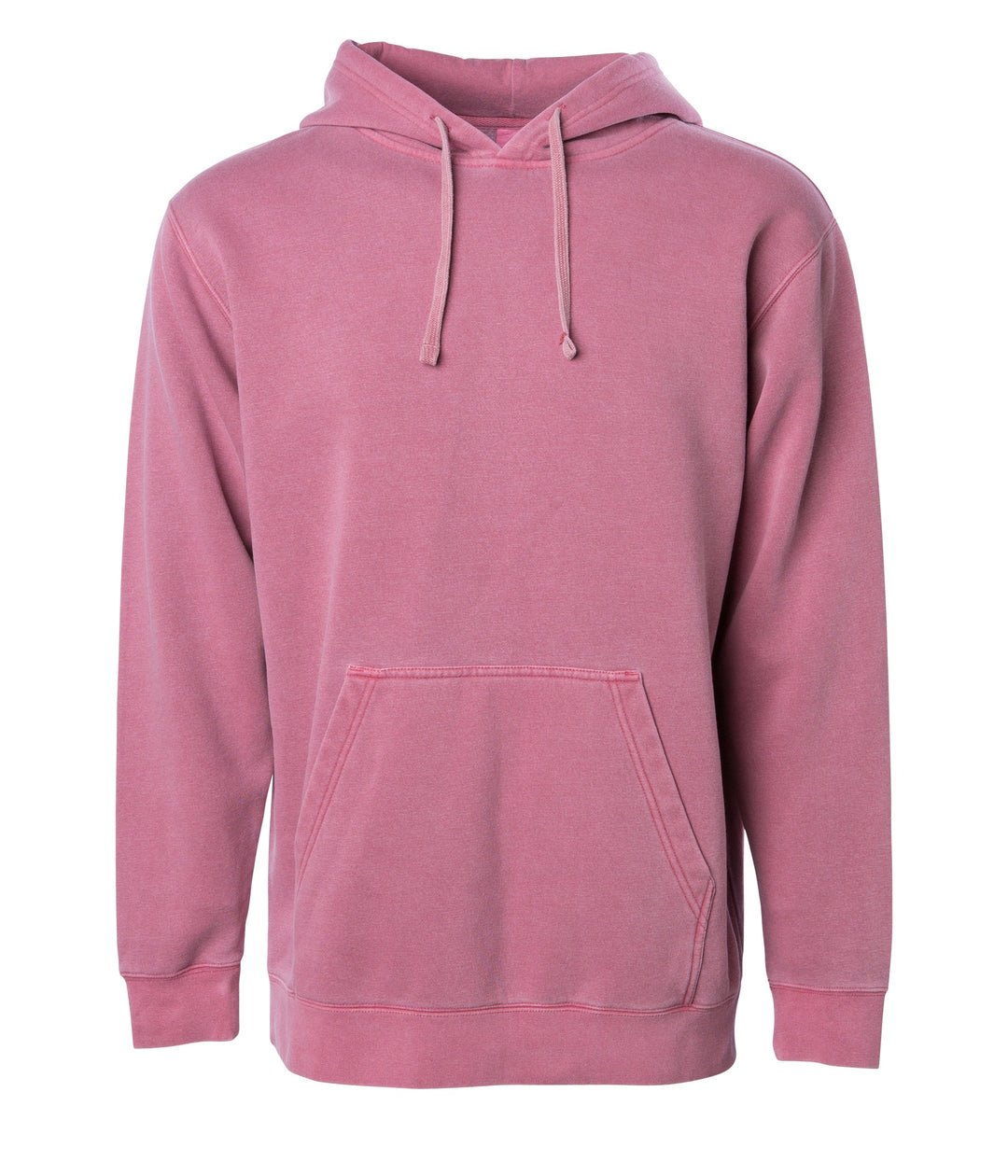 Unisex Midweight Pigment Dye Hooded Pullover