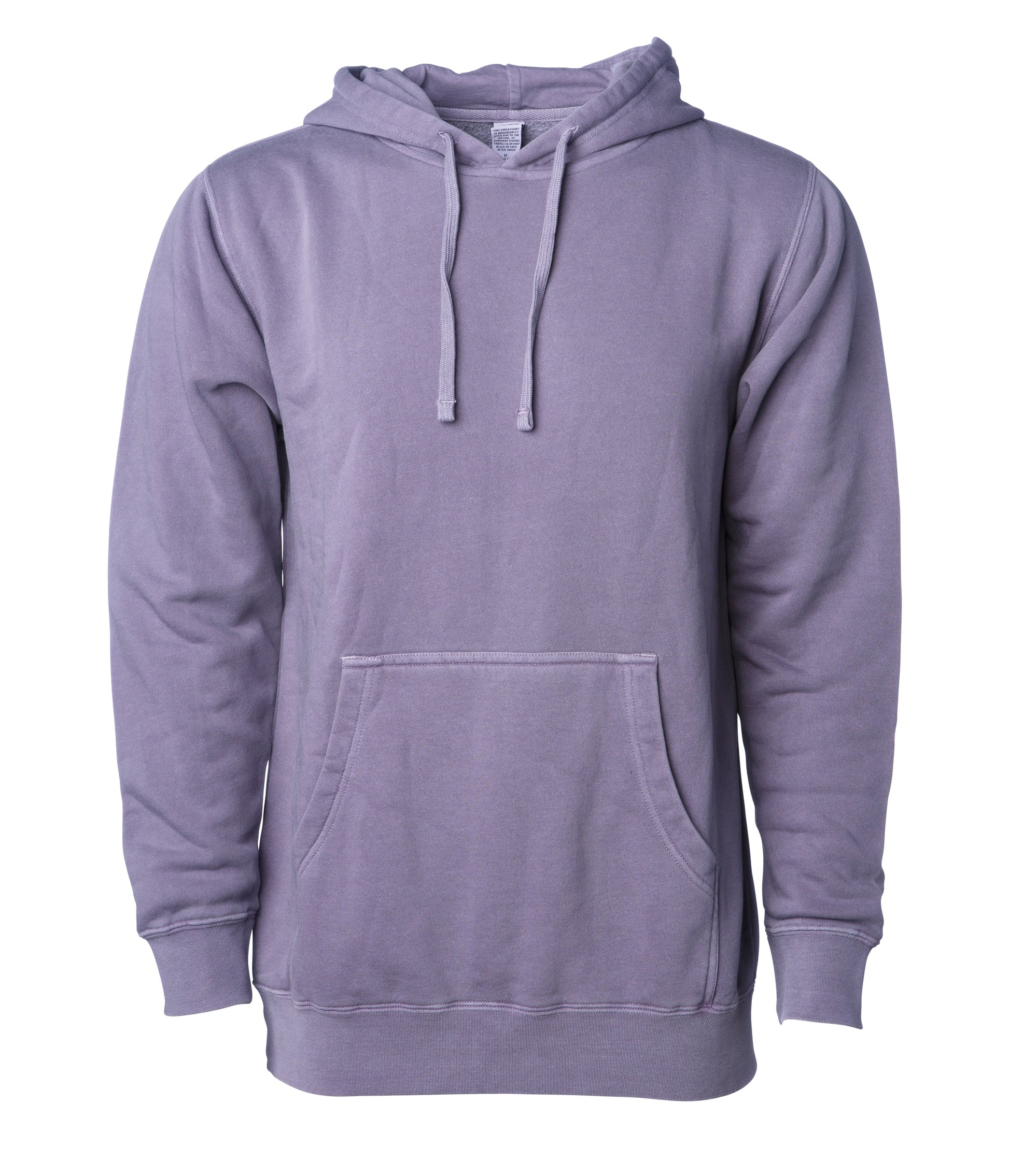 Unisex Midweight Pigment Dye Hooded Pullover