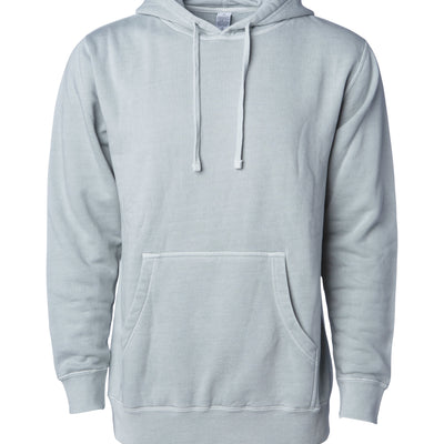 Unisex Midweight Pigment Dye Hooded Pullover