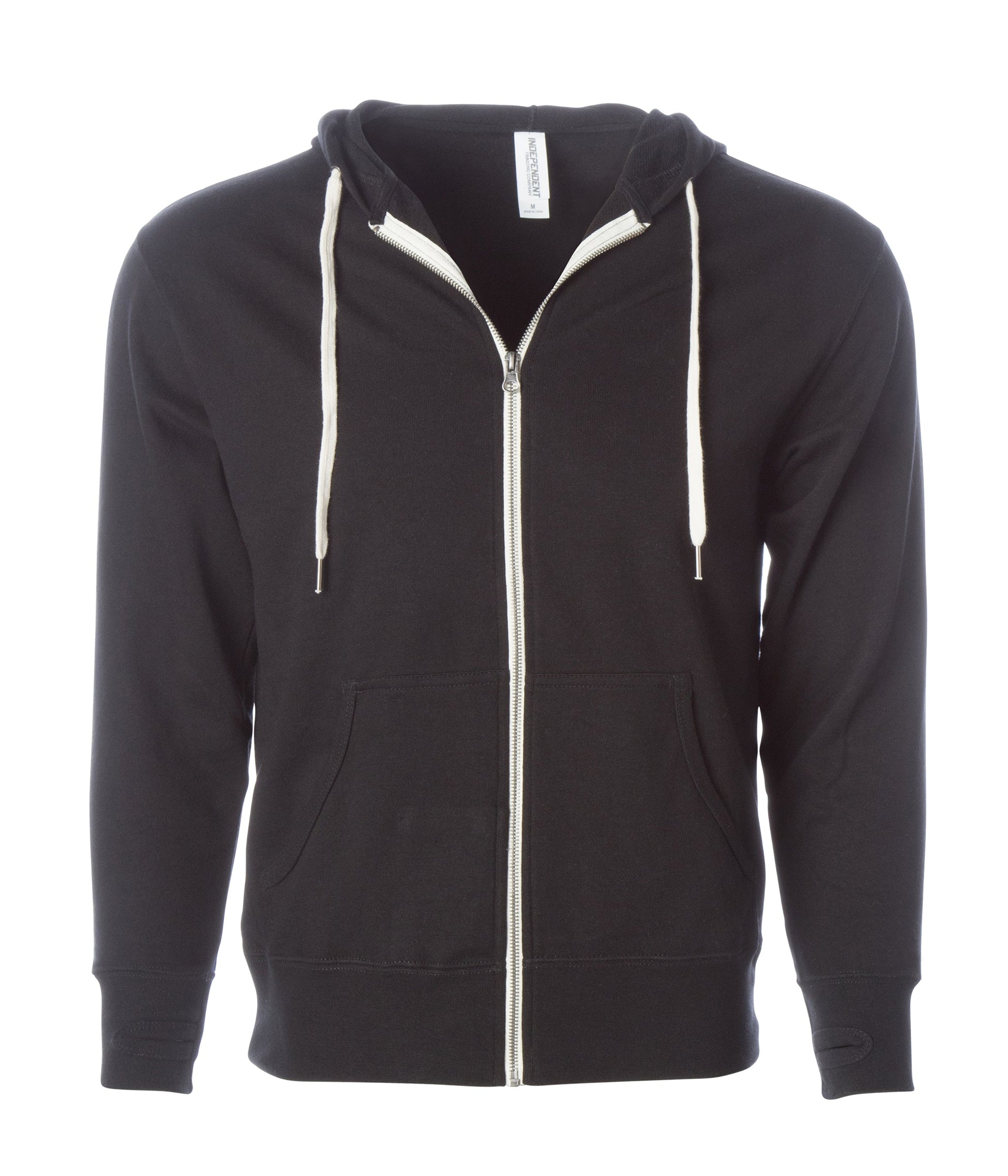 Unisex Heather French Terry Zip Hooded Sweatshirt