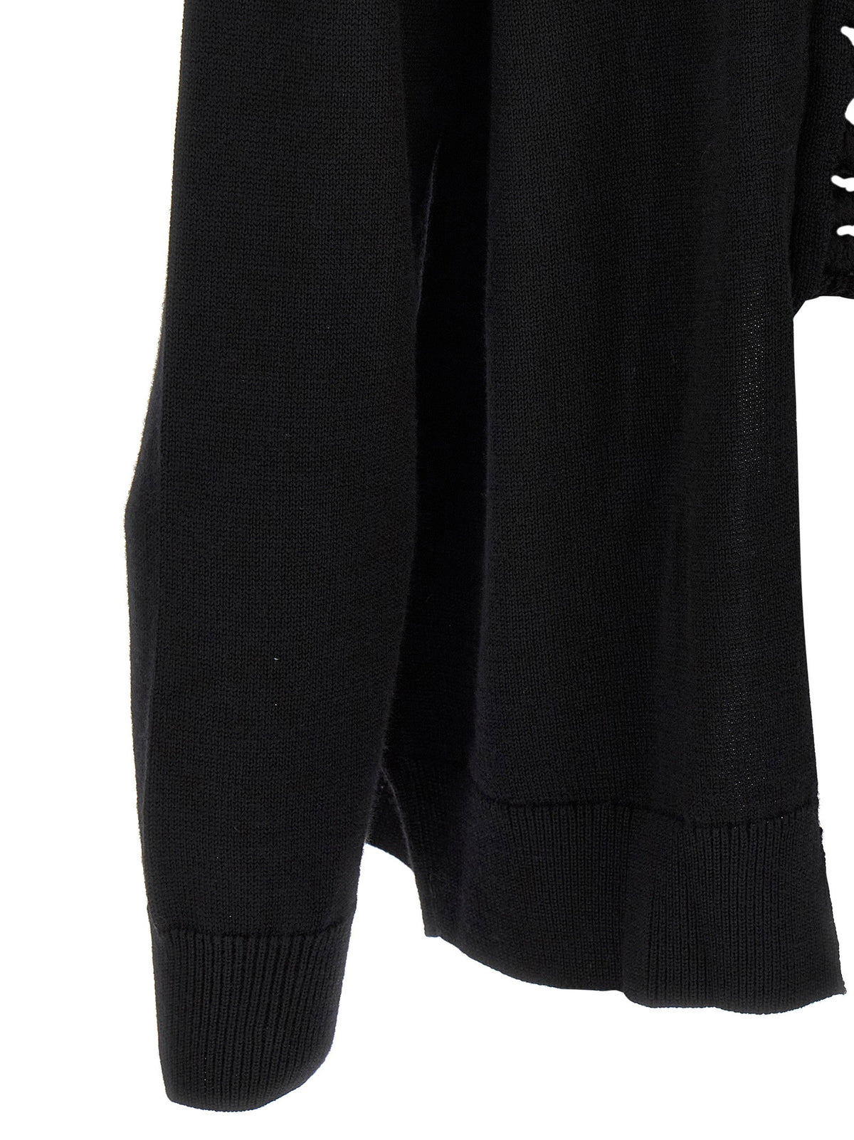 Comme Des Garçons Homme Plus Woven Insert Cardigan