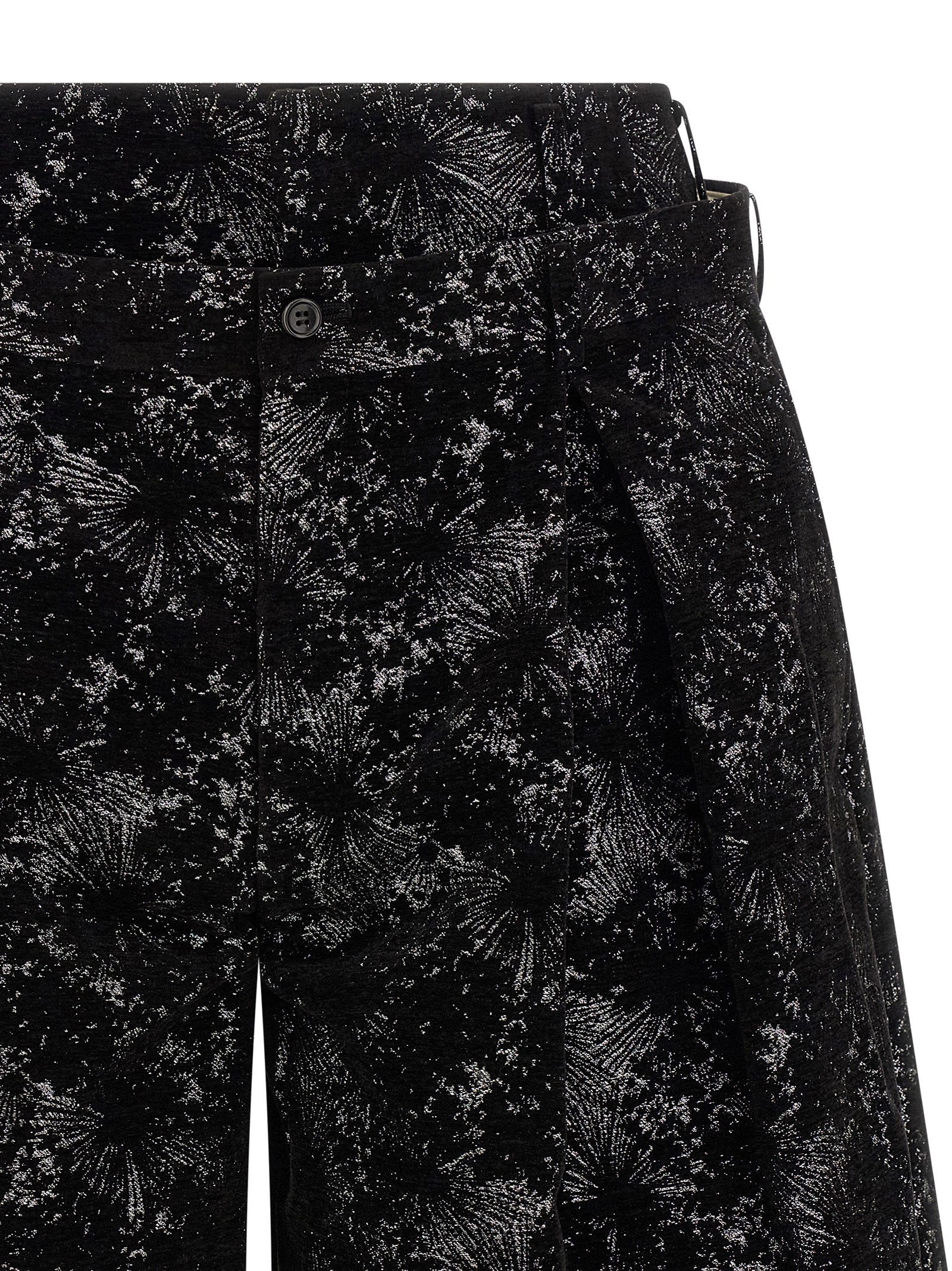 Comme Des Garçons Homme Plus Double Waist Bermuda Shorts