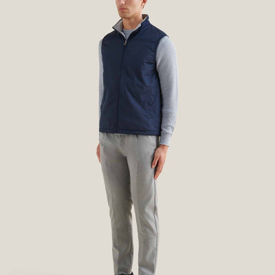 Peckham Rye Light Padded Dark Sapphire Navy Gilet