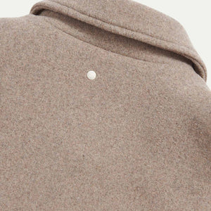 Peckham Rye Wool Blend Simply Taupe Bomber Jacket