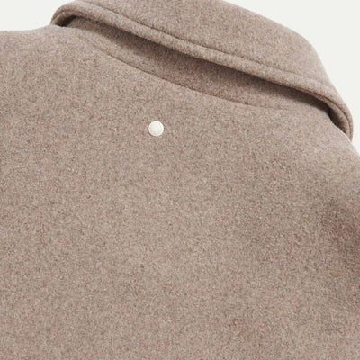Peckham Rye Wool Blend Simply Taupe Bomber Jacket