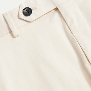 Peckham Rye Stretch Egret Cotton Trouser