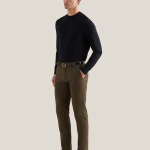 Peckham Rye Stretch Sea Turtle Cotton Trousers